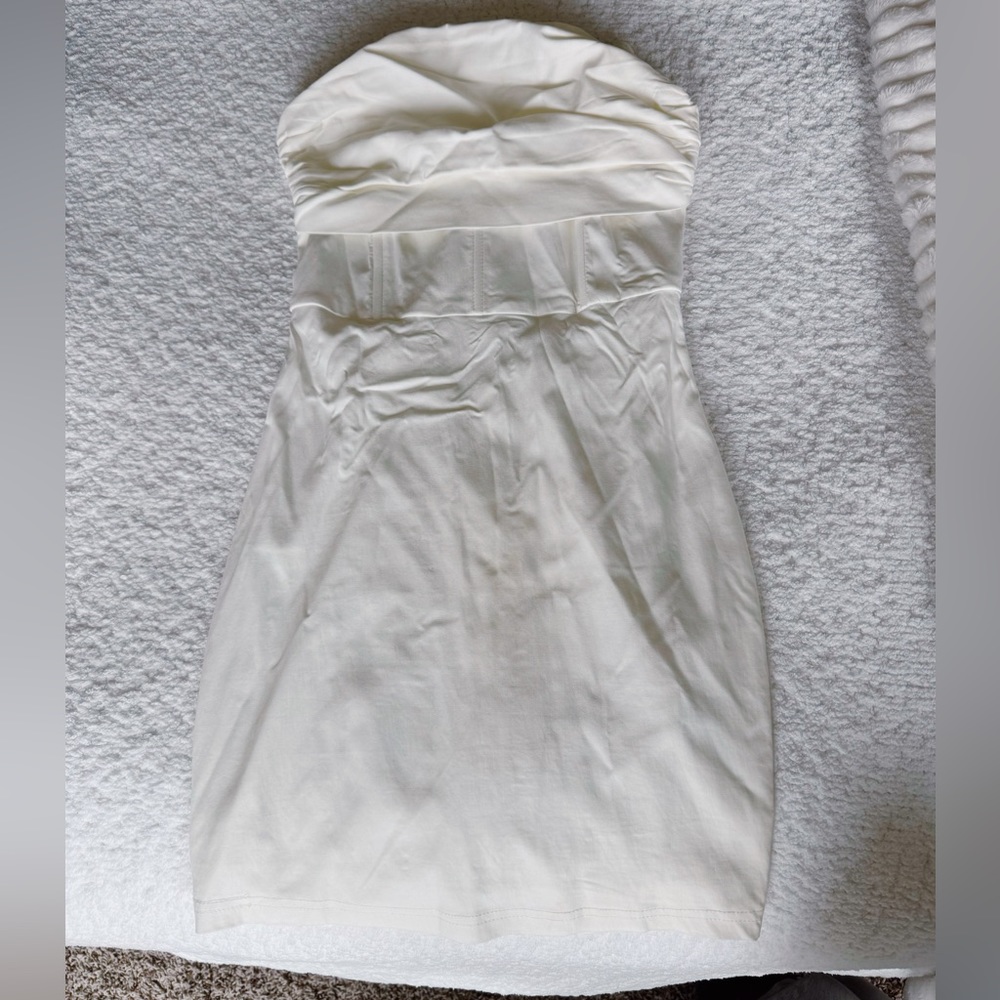 White Corset Dress 🤍